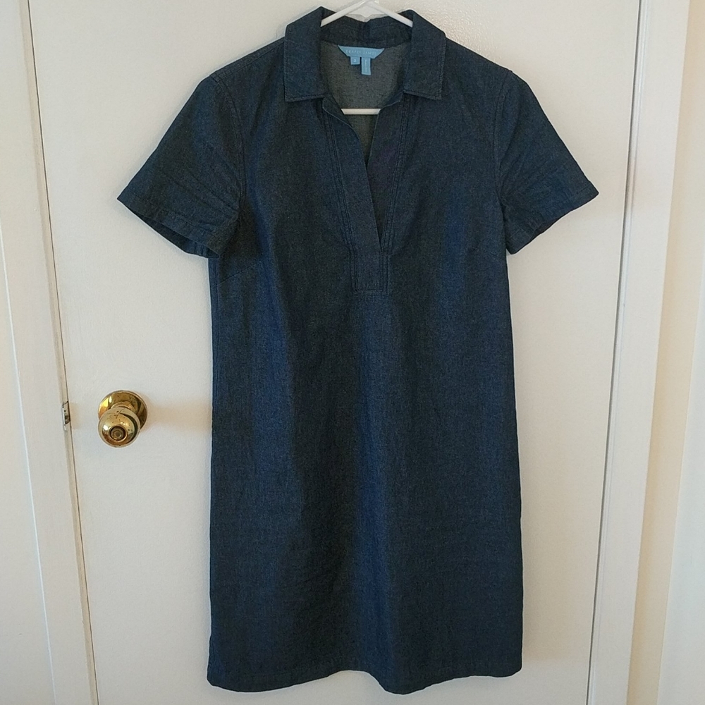 Draper james mini chambray dress